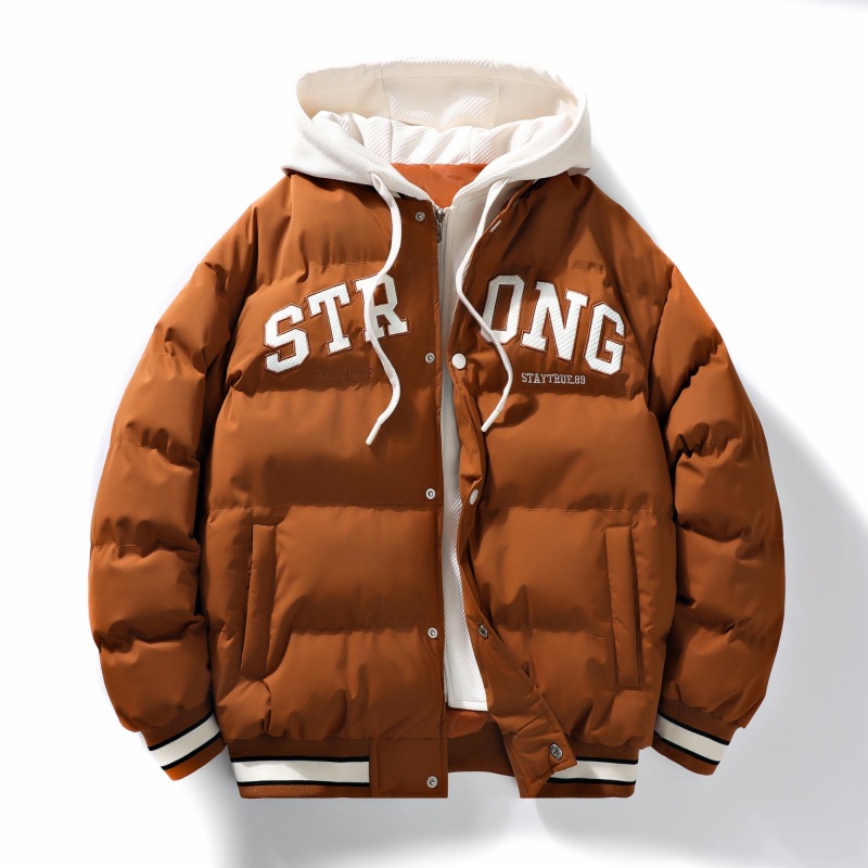 Fashion classic men's fashion hooded down winter jacket, fashion brand thickening teen_voghion.com
