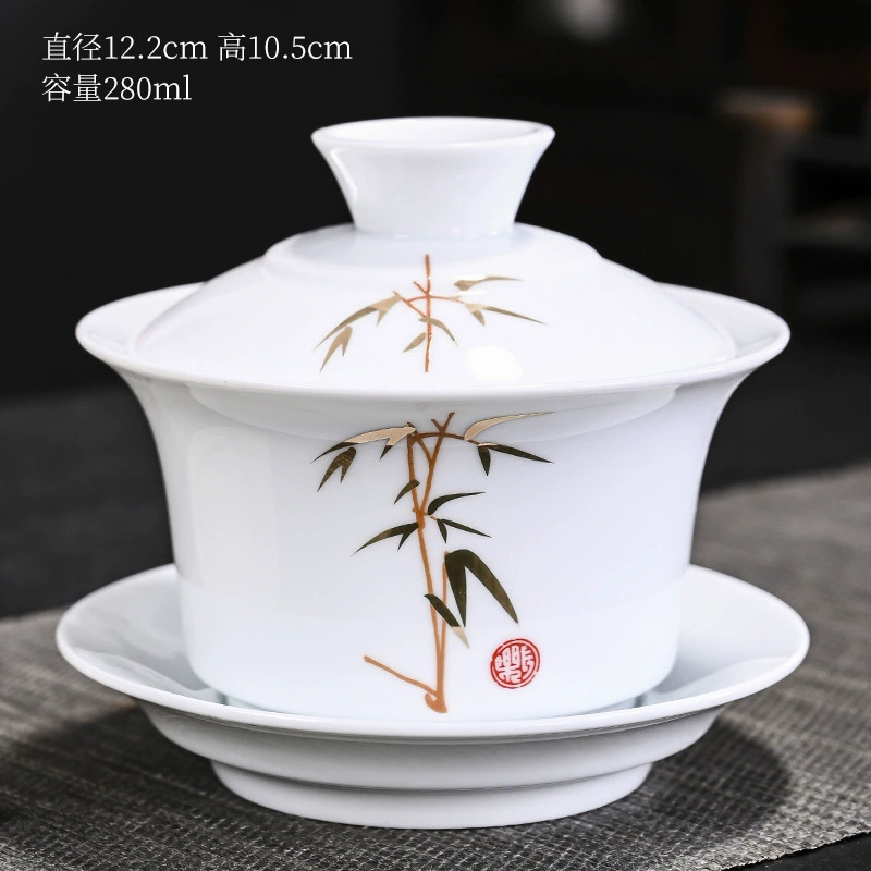 Blue and white ceramic tea cup, big tea set