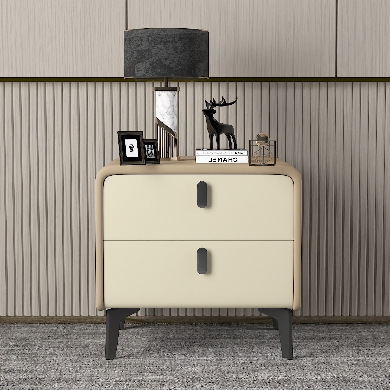 카키+오프화이트