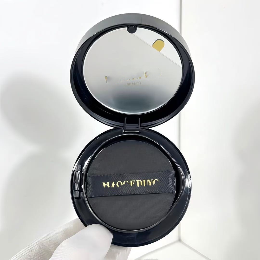 Channel Supply Maojia 14g Caviar Cushion Foundation 801/802 Concealer, Delicate and Natural Creamy Skin, One-Piece Dropshipping