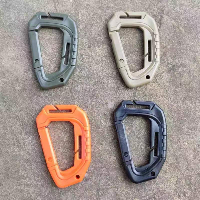 Outdoor Mountaineering Buckle Tactical Large D Buckle Lightweight Medium Nylon Buckle Mountaineering Bag External Plastic Steel Quick Hanging Key D Buckle Outdoor Mountaineering Buckle Tactical Large D Buckle Lightweight Medium Nylon Buckle Mountaineering Bag External Plastic Steel Quick Hanging Key D Buckle