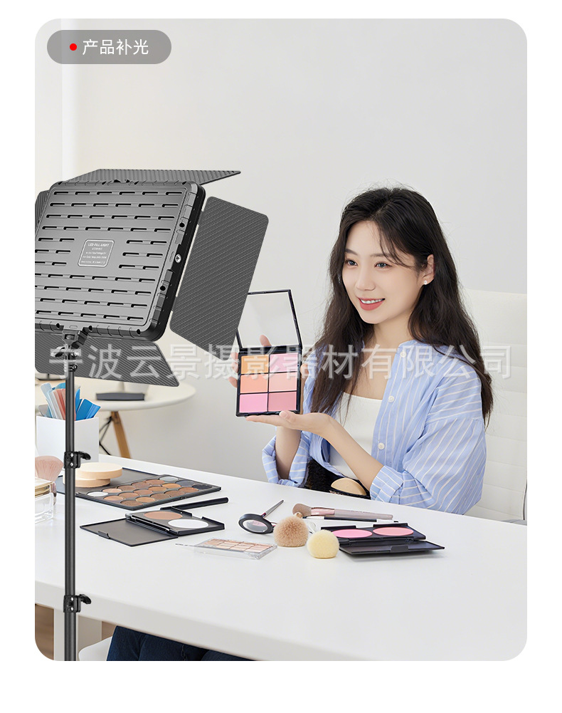 Yunking Sınır Ötesi Bestseller 8/10/12 İnç 5V Dolgulu Işık Masaüstü Canlı Yayın Fotoğrafçılık Kablolu Kontrol Ayarlanabilir Tablet Dolgulu Işık