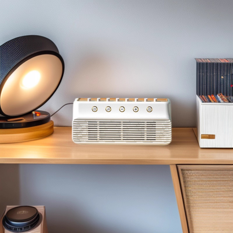 Bluetooth ホワイトノイズサウンドセラピー睡眠スピーカーヨガ瞑想耳かきスパリラクゼーションとストレスリリーフ自然なサウンドシーンサウンド|undefined