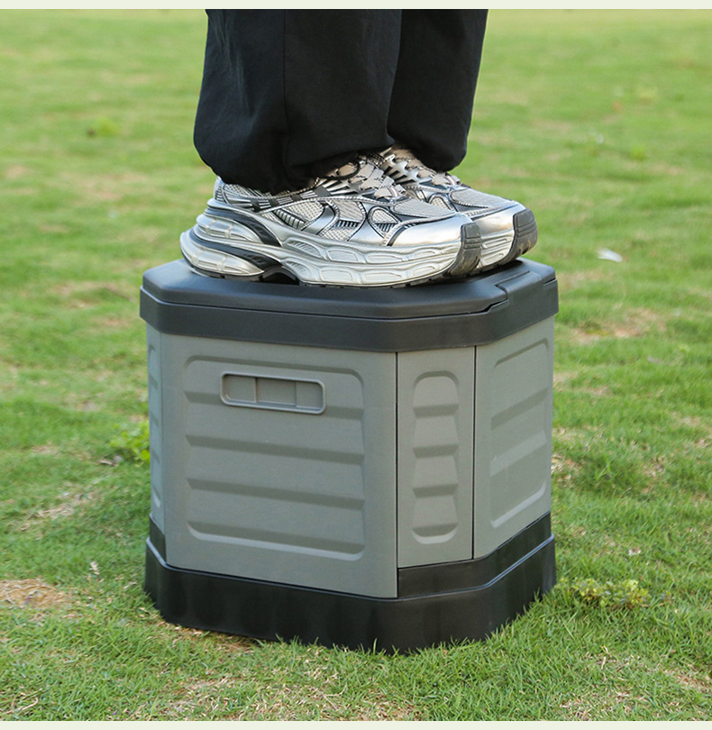 Outdoor Vehicle-Mounted Multifunctional Portable Folding Toilet, Anti-Odor Toilet Seat, Rv Camping Emergency Toilet