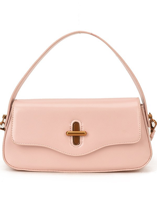 2026 nuevo comercio exterior de alta calidad brillante bolso de hombro de color sólido bolso de moda lujoso estilo ligero bolso de hombro