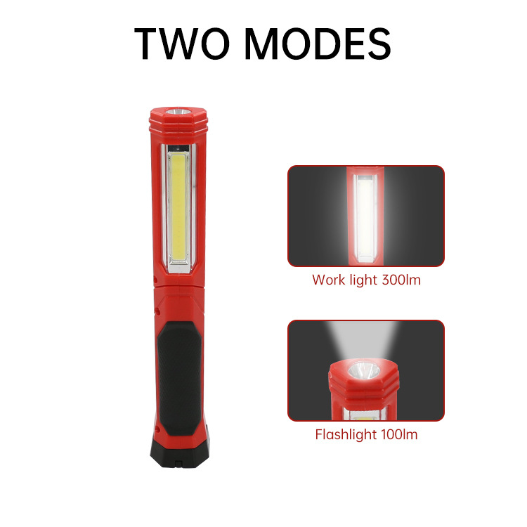 In-Stock 2026 New Model Led Car Repair Light Outdoor Emergency Car Repair Light Rechargeable Magnetic Cob Car Work Light