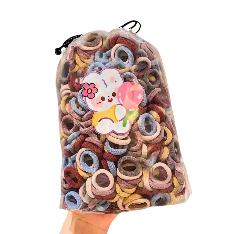 El anillo de toalla para niñas no lastima el cabello cuerda para el cabello banda de goma elástica bebé lazo para el cabello anillo de toalla accesorios para el cabello para niños