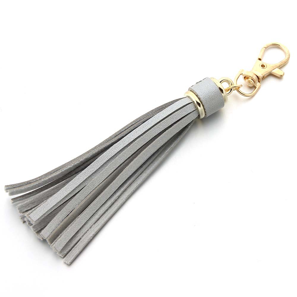 14g Weight Keychain Classification 1 Piece Quantity Daily Occasion Pu Leather Material Tassel Pattern Unisex Gender Simple Style Style Simple Style Tassel Pu Leather Unisex Keychain 3