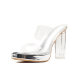 Jin Gang X7911-1 Platform High Heel Sandals 2024 New Summer Thick Heel Fashion Thick Heel Slippers for Women