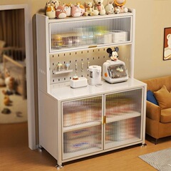 キッチン赤ちゃん飼育台収納棚環境保護赤ちゃん用品棚床置き大容量整理ロッカー