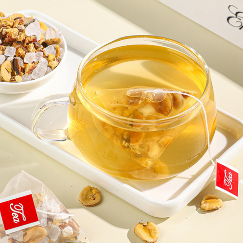 Wholesale factory orange-red lohan fruit moisturizing tea, social media version snow pear tea, lohan fruit combination tea, triangle bag dropshipping