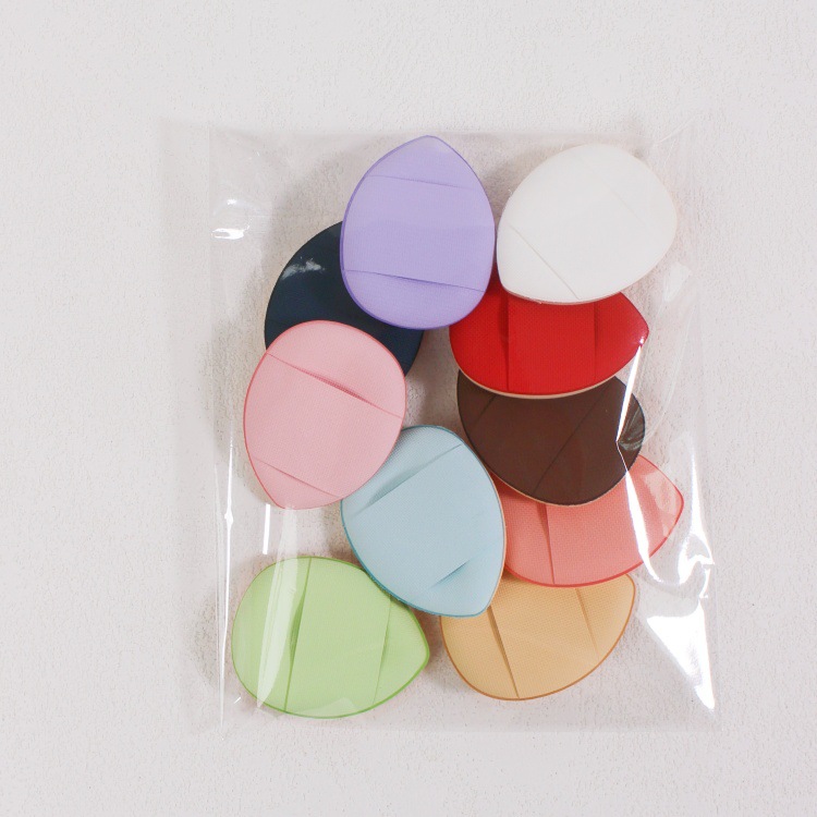 Mini Borla de Maquillaje para Dedos de Espuma Sin Látex, Uso en Seco y Húmedo, Forma de Gota, para Corrector Local image 12