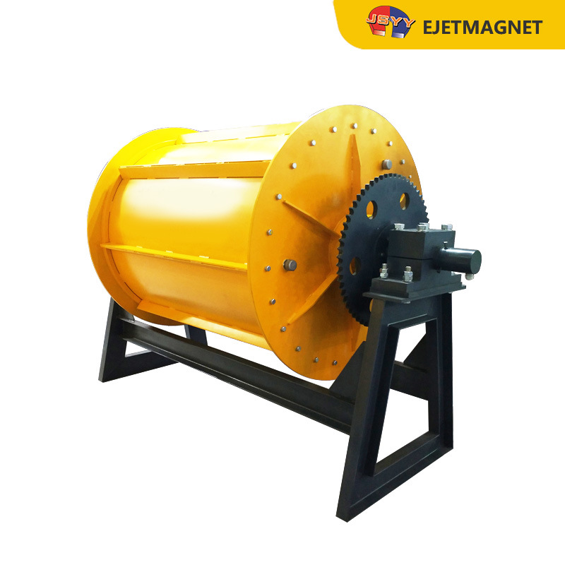 厂家直供  废钢 钢渣选铁 处理量大 永磁 半磁滚筒 支持非标定制