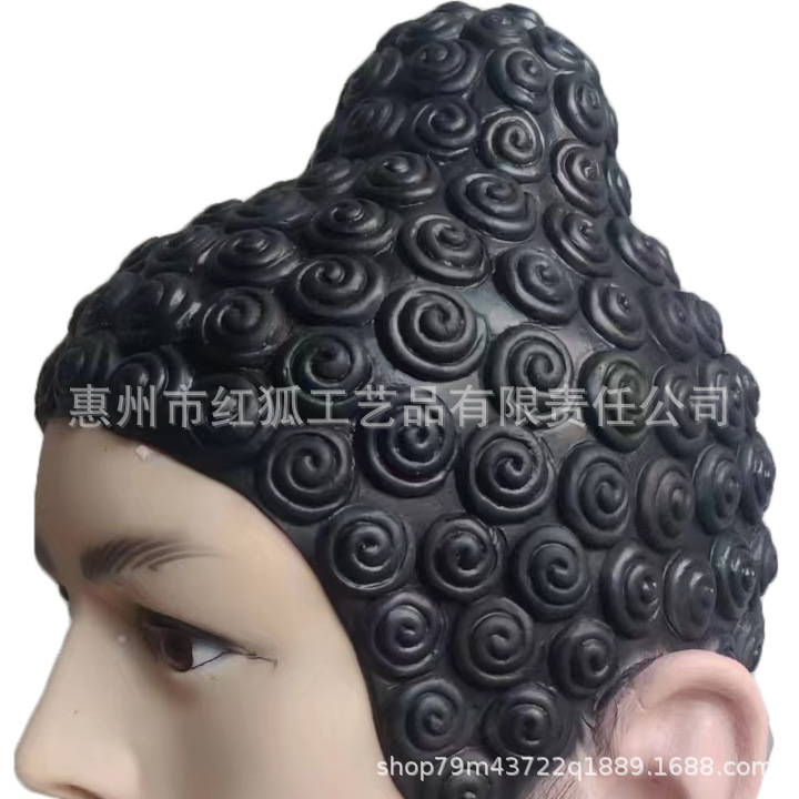 2023 nuevo viaje al oeste Buda cabeza cubierta de látex Buda gorra de natación co divertido vestir accesorios fábrica al por mayor
