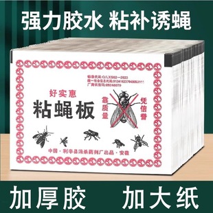 Powerful Fly-Sticking Fly-Sticking Board with Built-In Bait, Household Indoor Fly-Killing Artifact, Kitchen and Restaurant Strong Glue