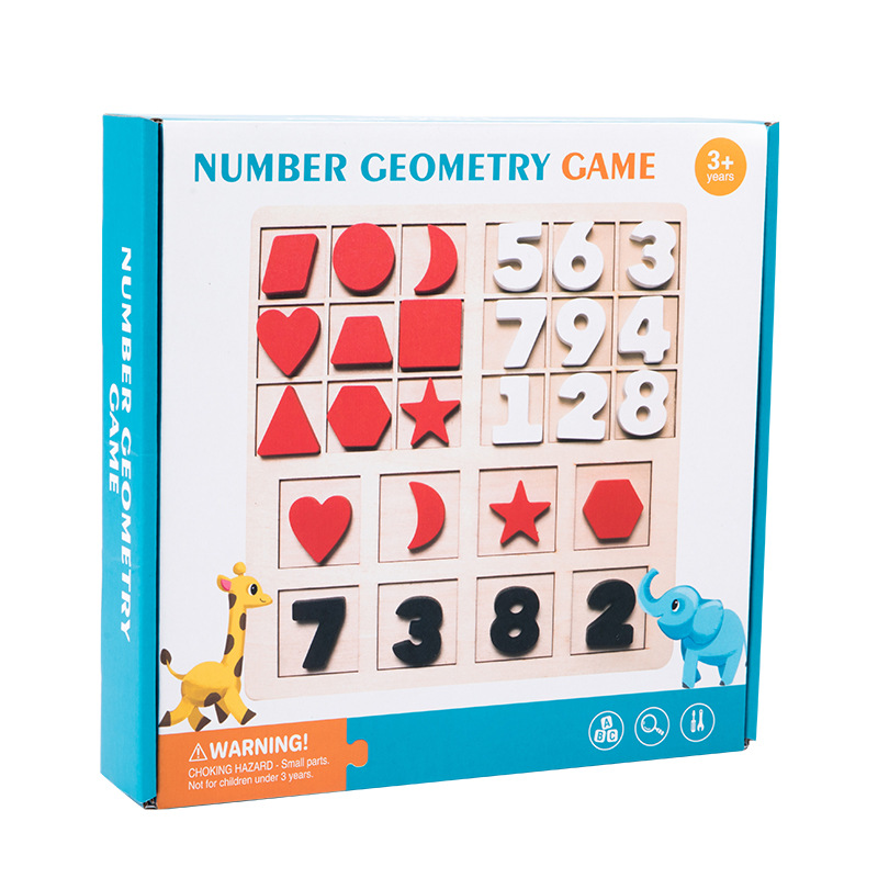 Rompecabezas de madera los niños colorido figura geométrica color a juego forma cognitiva bloques construcción rompecabezas educación temprana juguetes educativos image 6