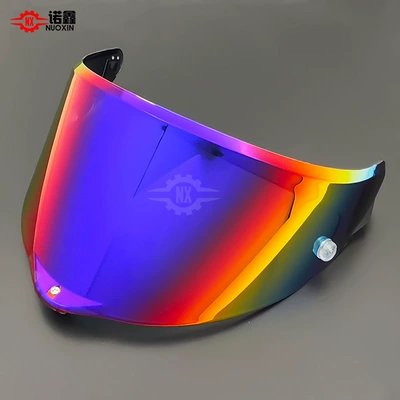 Dəbilqə (Kaska) aksesuarları – film motorcycle helmet lens - pista-gradient-blue