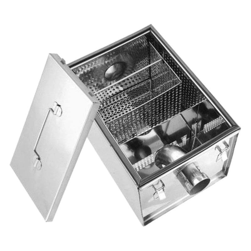 Нержавеющая сталь водомасляный сепаратор коммерческий Кейтеринг гостиничная кухня Процессор сточных вод похоронен масляный сепаратор