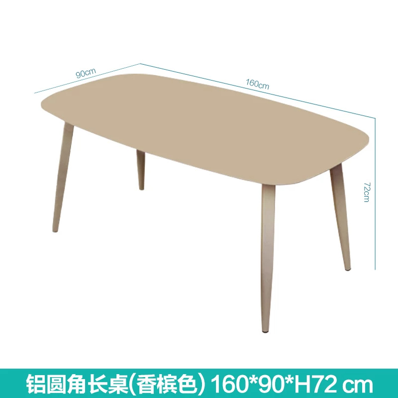 Mesa y silla al aire libre patio villa ocio balcón al aire libre silla de caña red impermeable protección solar jardín combinación de mesa y silla al aire libre