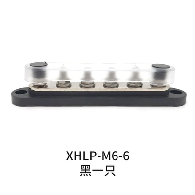 Bar Cable Organizer, Power supply, ignition system accessories - xhlp-m6-6-black-1-only