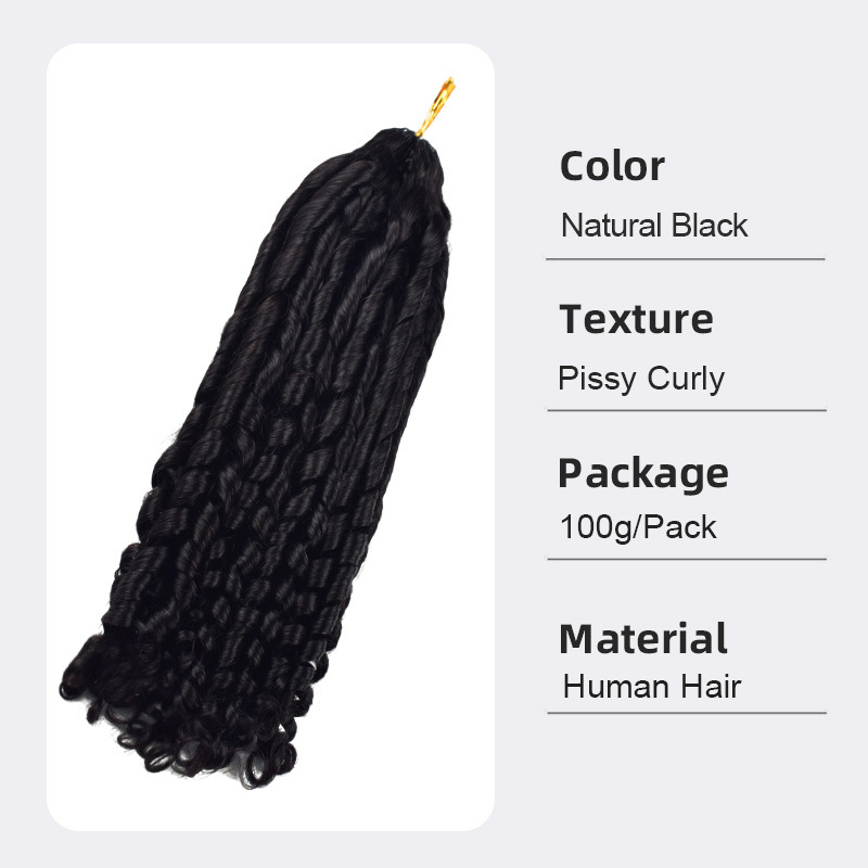 Cabello de ganchillo, cabello humano real, cabello vietnamita, cabello humano completo.