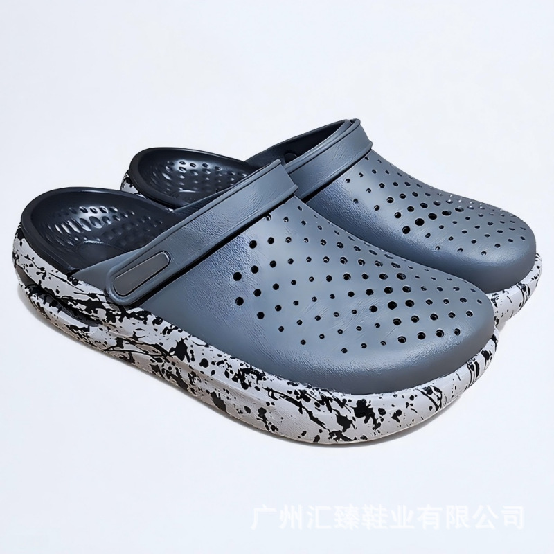New Kajia Literide Third-Generation Transfer-Printed Croc-Style Non-Slip Sandals for Men and Women for Outdoor Beach Use New Kajia Literide Third-Generation Transfer-Printed Croc-Style Non-Slip Sandals for Men and Women for Outdoor Beach Use