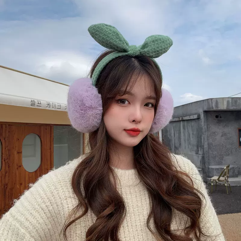 Keep warm headphones, earmuffs, ear protection, Korean style