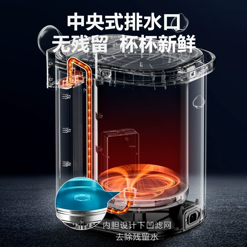 Электрическая бутылка для воды Midea/Mei MK-SP1A из нержавеющей стали 5 литров, широкая крышка