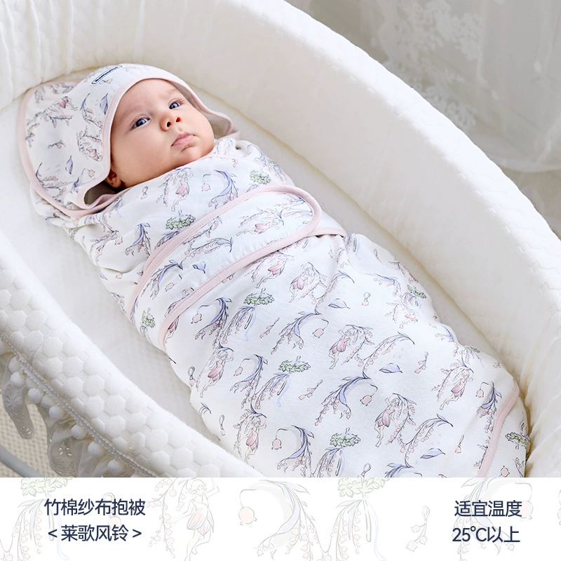 Детское одеяло Four Seasons, стеганый спальный мешок для новорожденных