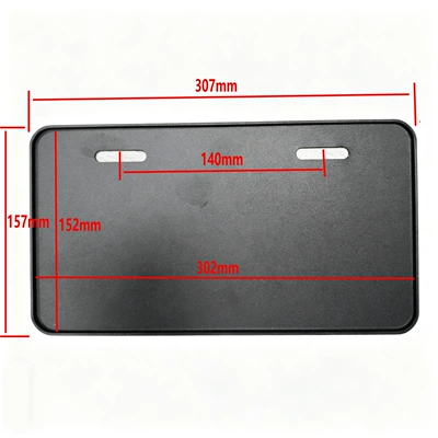 Cross-border Amazon Taiwan Motorcycle License plate holder/license plate holder - taiwan-heavy-duty-motorcycleblack-1530cm-tray-style-specifically-for-license-plates