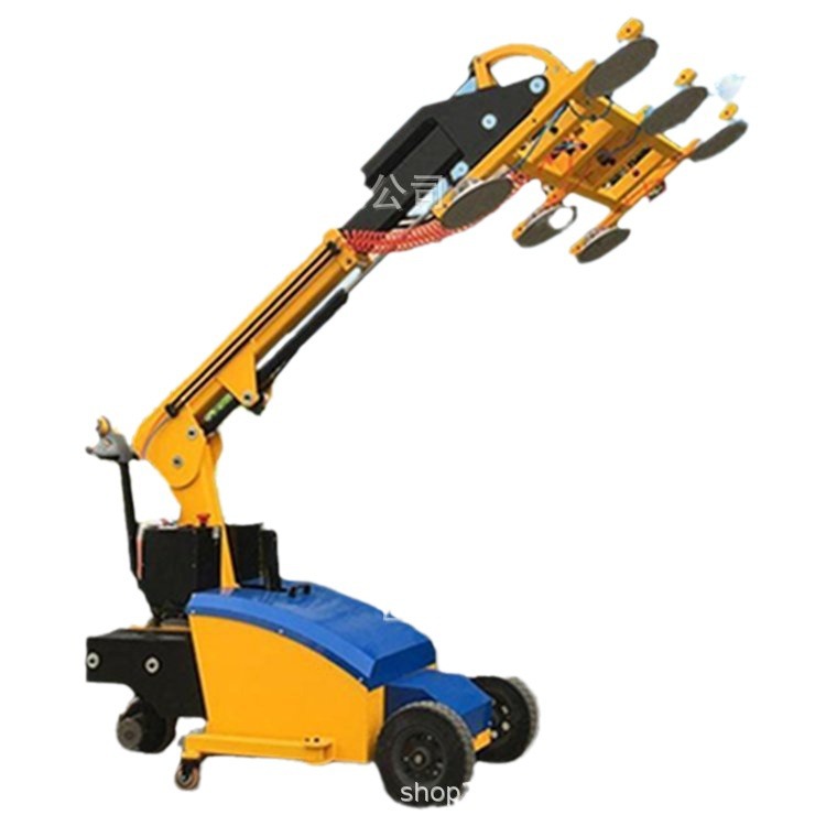 máquina de succión de placa eléctrica multipropósito de gran pared cortina manipulador de vidrio eléctrico carro de succión brazo mecánico de succión
