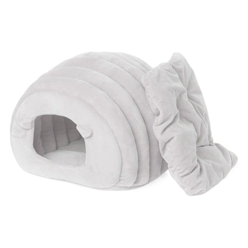 Directo de fábrica transfronteriza gato caliente nido japonés perrera Otoño e Invierno gato cama semi-cerrado nido de mascotas al por mayor