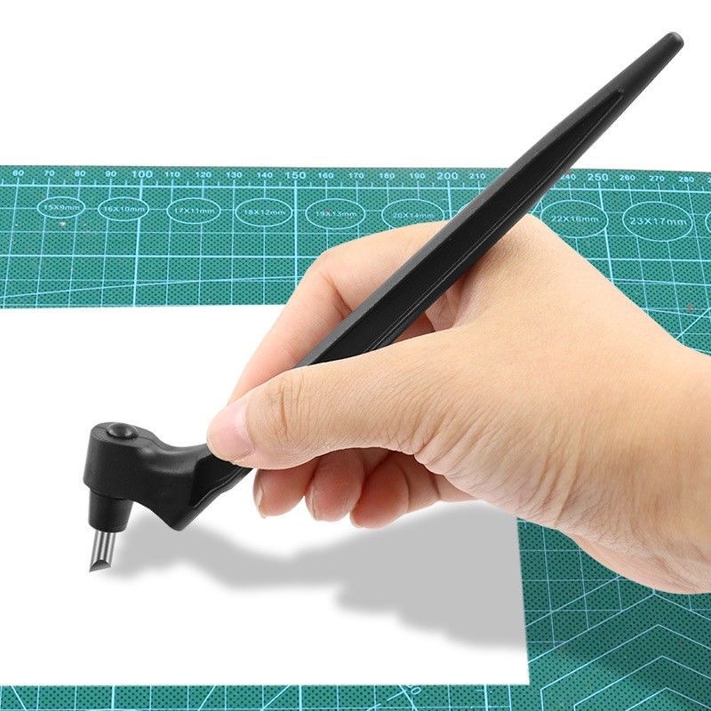 Ventas transfronterizas directas de alto valor de la cara, cuchillo de entrega expreso, cuchillo de corte de papel rotativo, cuchillo de corte de mano, cuchillo de tallado compacto