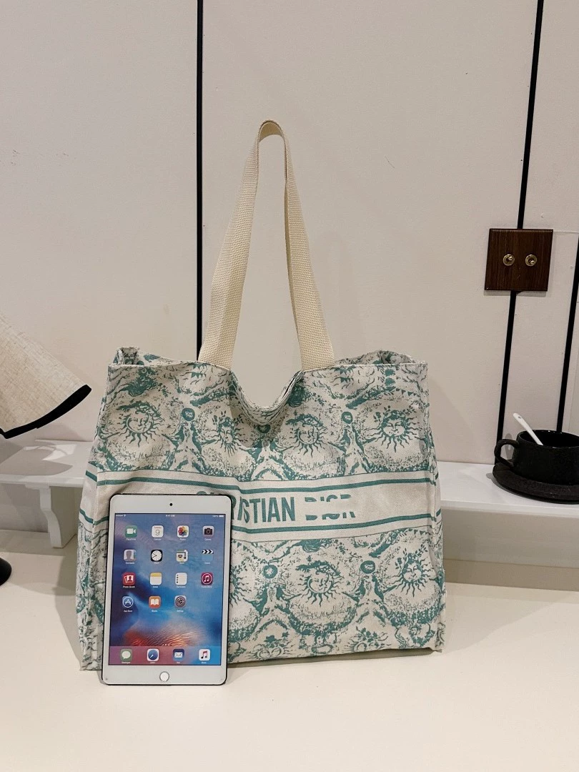 Cloth bag, beach capacious one-shoulder bag, shopping bag