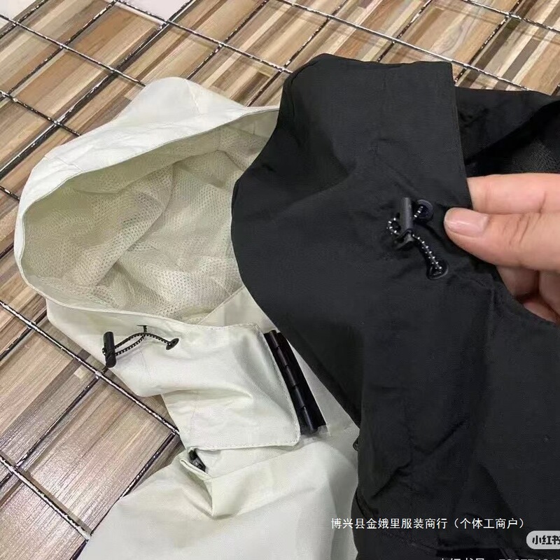 大牌始鳥祖冲锋衣男春秋外套女登山服防水防风户外风衣工装情侣|undefined