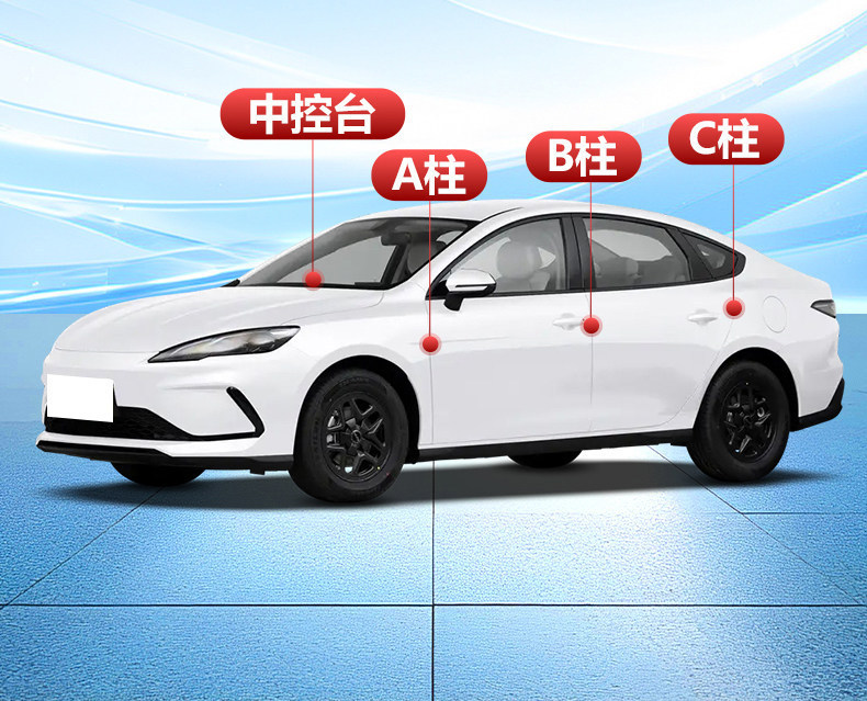 Geely Xingyue Dedicated Full-Range Car A/B/C-Pillar Dashboard Sealing Strip, Door Soundproofing Strip, Dustproof Strip, and Noise Reduction Strip