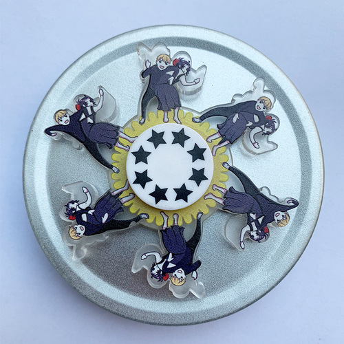 Dynamic finger spinner animation shooting special effects cartoon fingers running finger spinner wholesale street stall