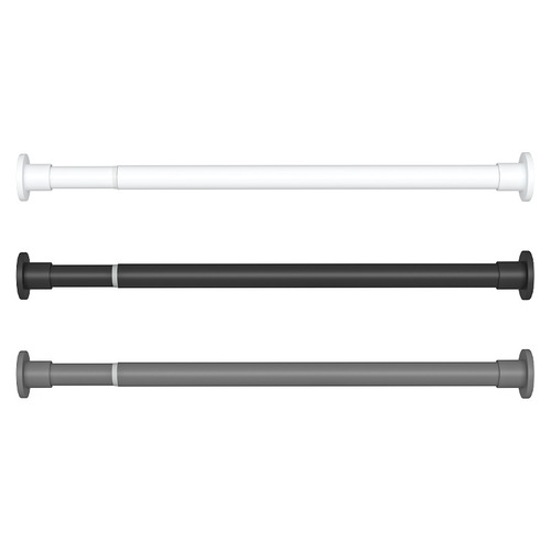 No punching telescopic rod clothes drying rod bathroom toilet shower curtain rod curtain rod bedroom wardrobe support rod