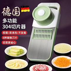 304 ステンレス鋼多機能野菜カッター、シュレッダー、家庭用野菜カッター、ジャガイモシュレッダー、ハンドプロテクター