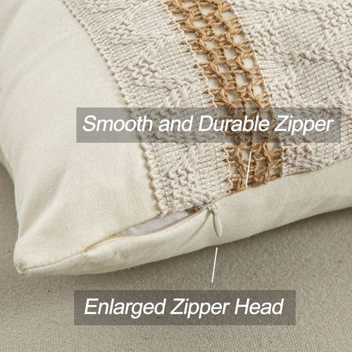 New Cotton Linen Bohemian Throw Pillow Cross-border Waist Pillow Cushion Sofa Office Bestselling Throw Pillow Case