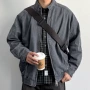 源头男休闲日系复古夹克