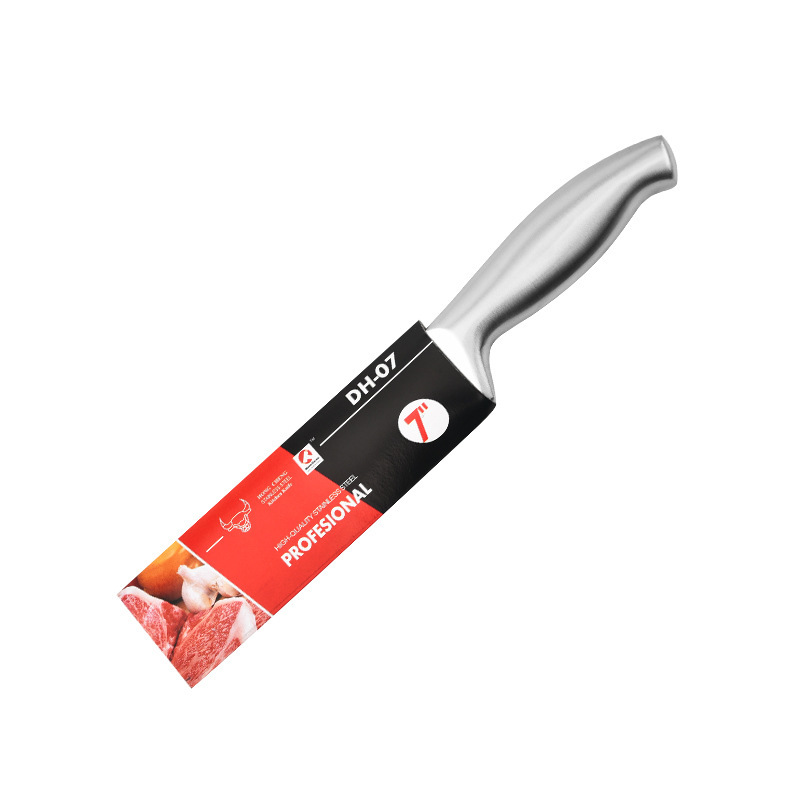 Cuchillo de Chef con Mango Hueco de Acero Inoxidable 3Cr13 para Cocina image 7