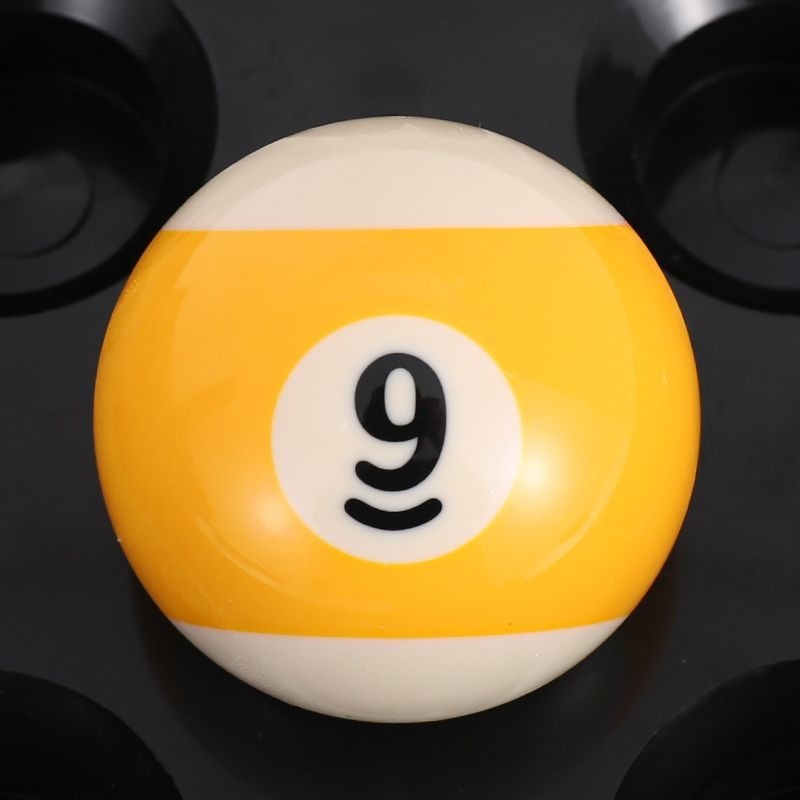A high-quality A-level ordinary middle eight table ball (5.7CM) - No. 9