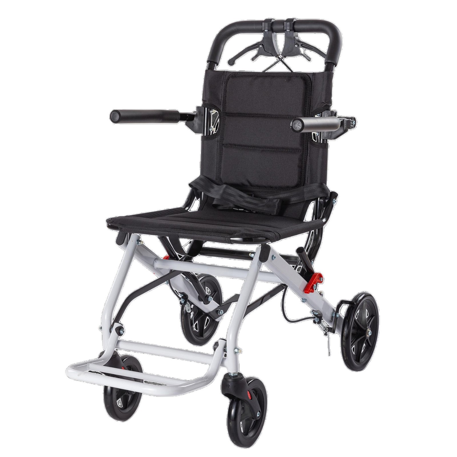 Silla de ruedas plegable ligero anciano silla de ruedas manual suministros ancianos plegable discapacitados asiento al aire libre máquina de embarque