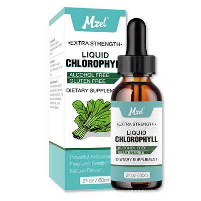 跨境现货 水溶叶绿素滴剂 液体叶绿素 Chlorophyll Liquid Drops