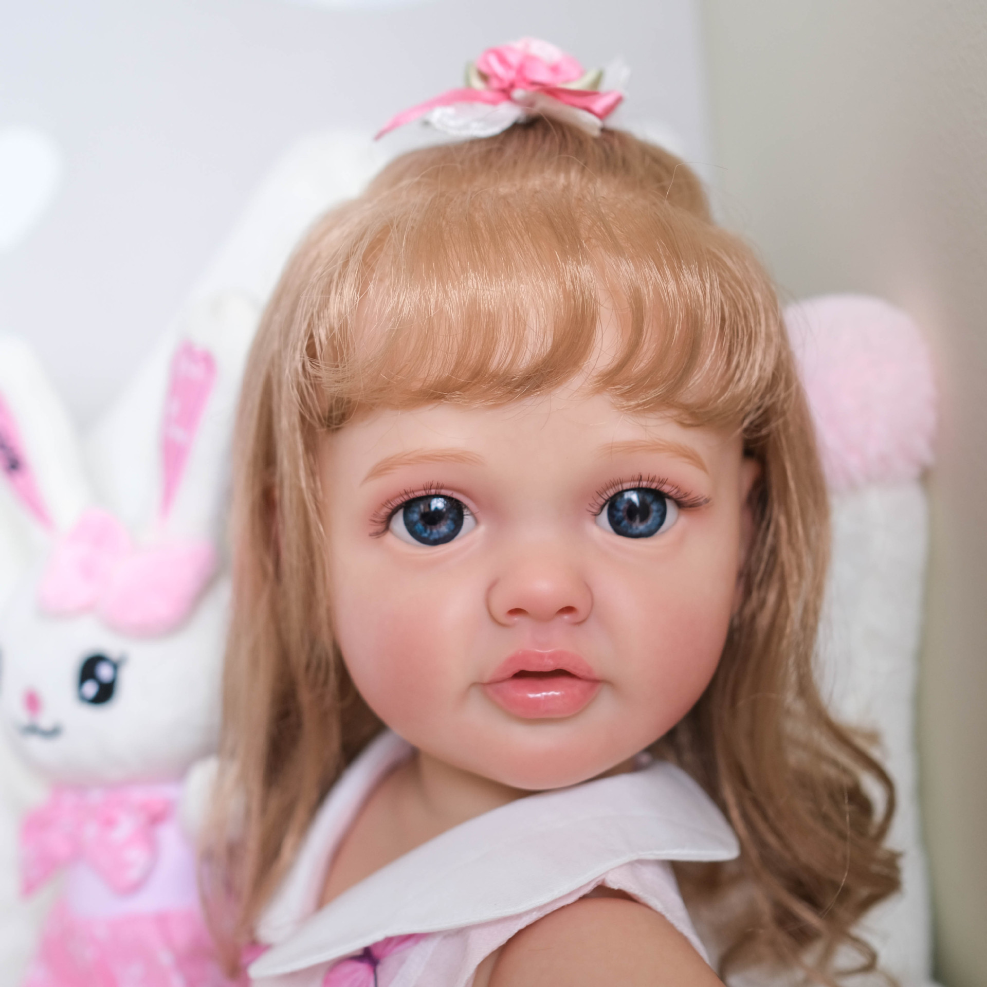 NPK bienes genuinos 55cm pegamento completo simulación muñeca Betty hecho a mano exquisito pintado reborn Doll suministro transfronterizo