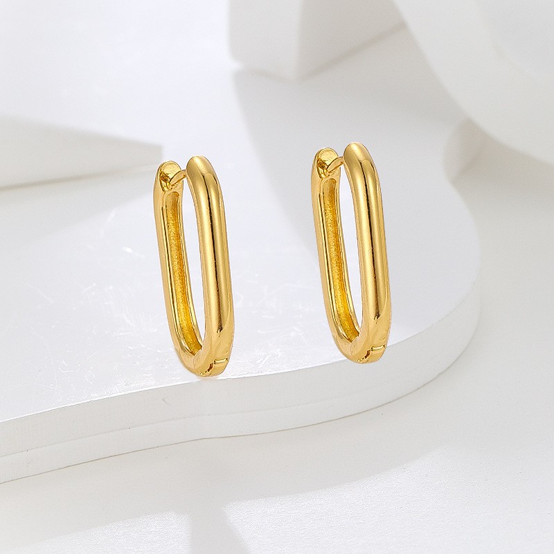 Ins Style Geometric Earrings Light Luxury Fashion Jewelry for Women detail image 7