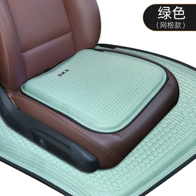 Cool Breathable Seat Cushion Office — Cool pad - c-green-grid-gel