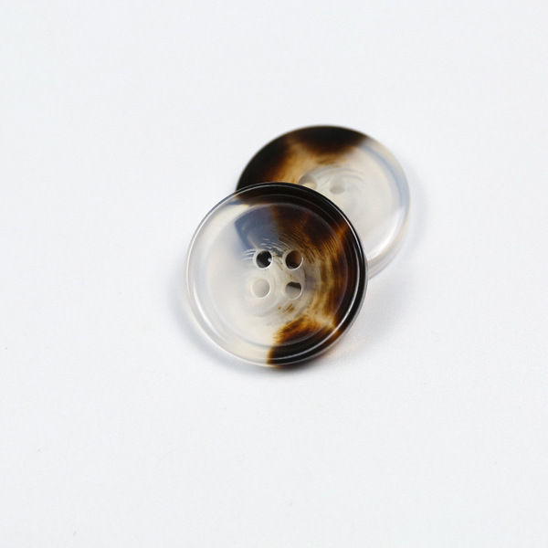 Resin button suit buttons High-end suit buttons Four-eye round…