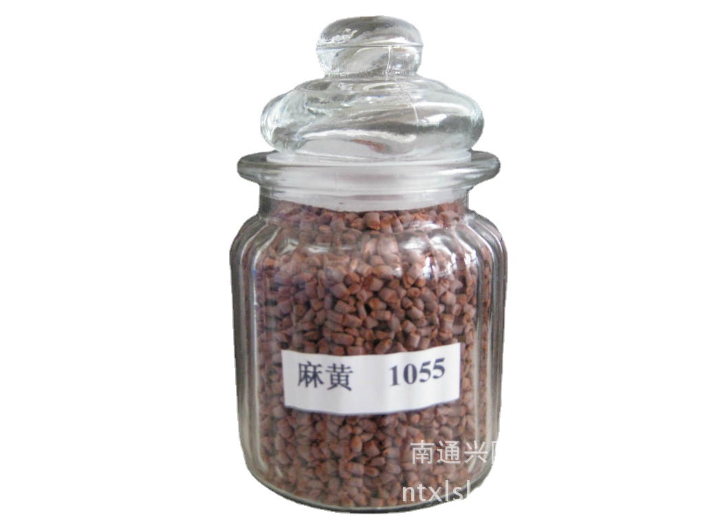 厂家现货兴隆塑料 注塑吹膜用 色母粒 黄 麻黄色
